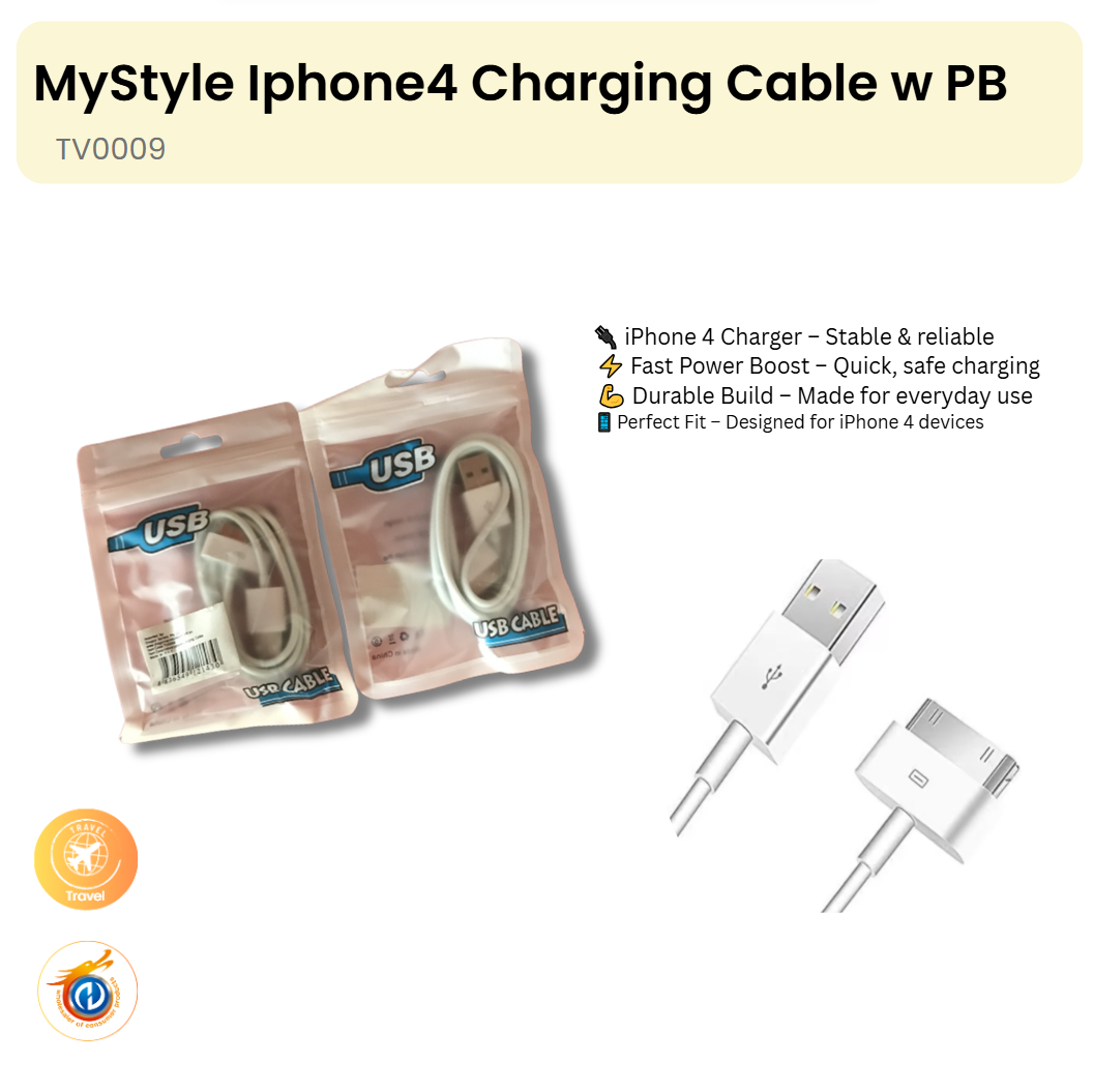 Iphone4 Charging Cable w PB