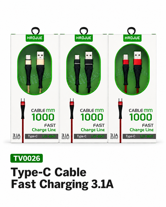 Type-C Cable Fast Charging 3.1A