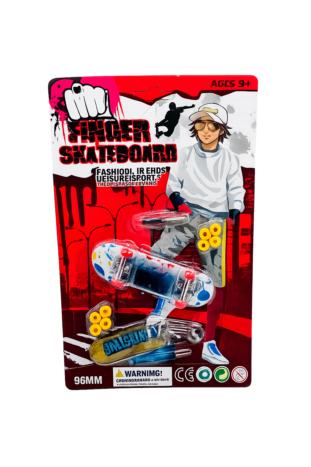 Finger skateboard