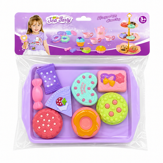 Toy Dessert 8 pcs w tray