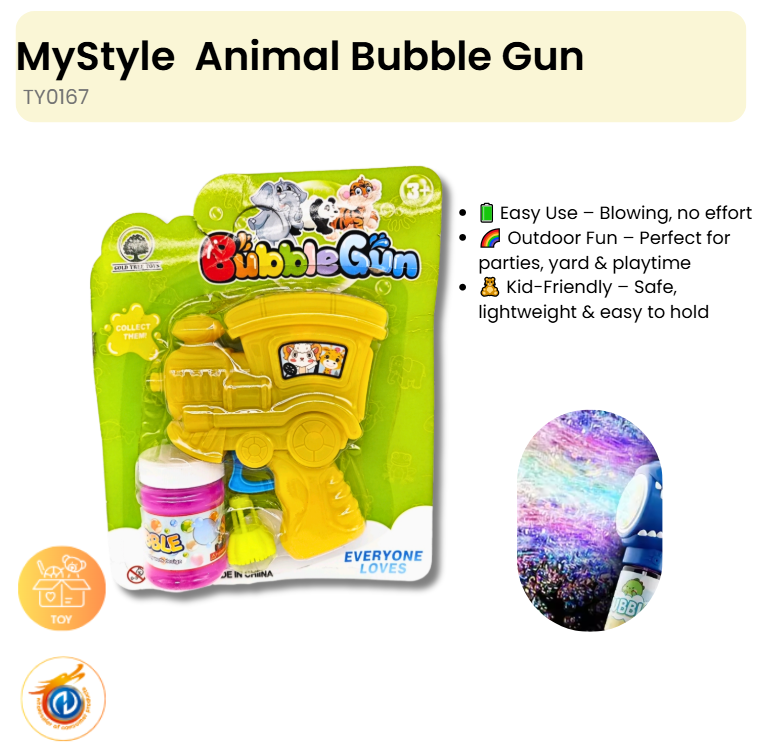 Animal Bubble Gun