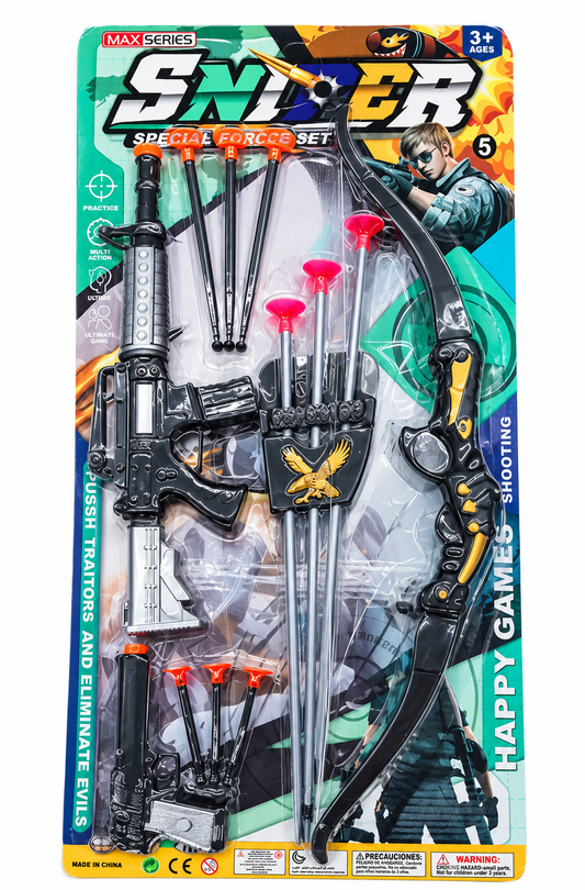 Toy guns and archery Set