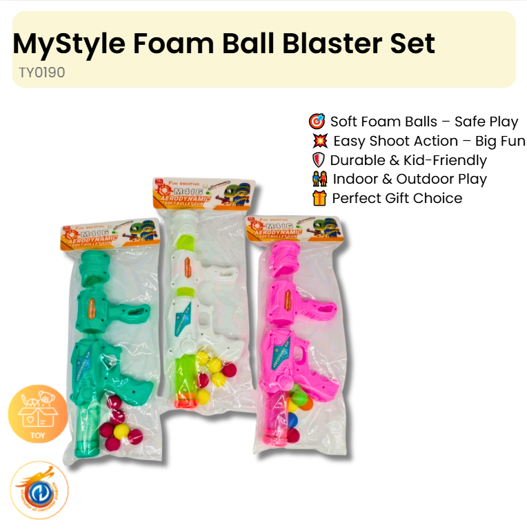 Foam Ball Blaster Set