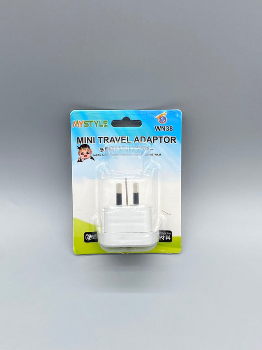 Travel Adapter Aus Std w Safety Shutter