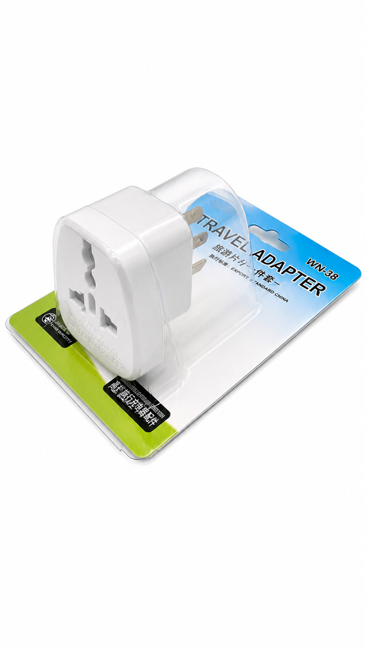 Travel Adapter Aus Std w Safety Shutter