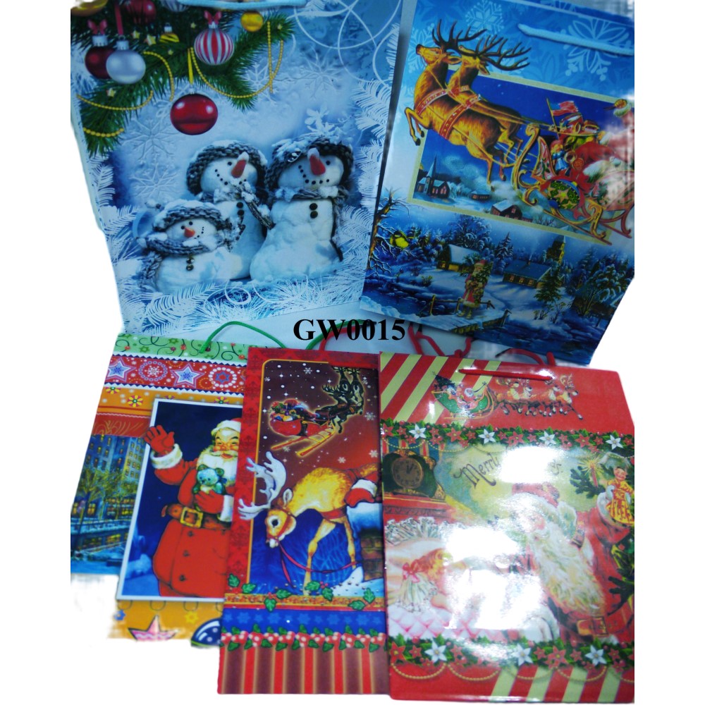 Light film christmas gift bag M 26*32*10