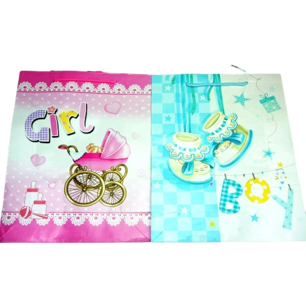 Baby Boy/Baby Girl Gift Bag 32x26x10