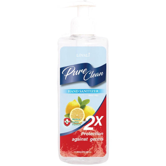 500ml Pure Clean  Hand Sanitizer w lemon flavor