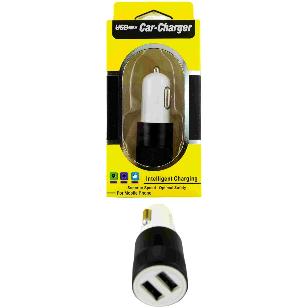 2 USB Car Charger 1A