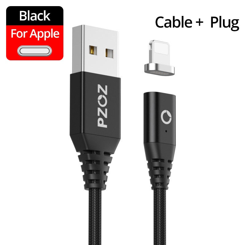 PZOZ Magnetic Cable Fast Charging Micro usb cable Type c Magnet Charger usb c Microusb Wire For iphone 12 11 pro xs max Xr x 7 8