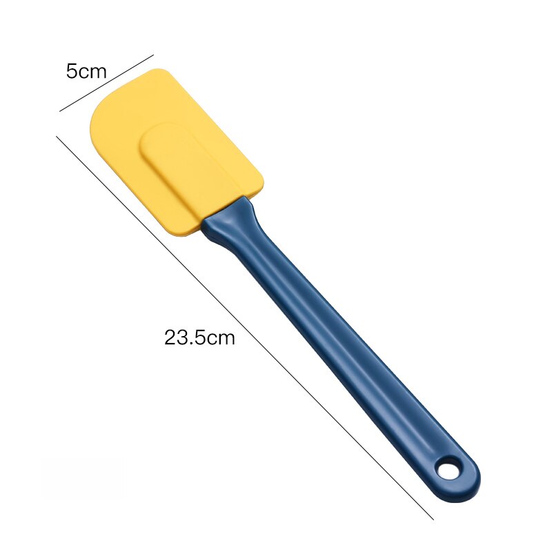 WORTHBUY Silicone Brush Spatula Set Non-Stick Silicone Cooking Utensils With Heat-Resistant Handle Kitchen Pastry Baking Tools