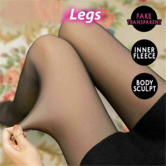 Sexy Women Tights Fashion Winter Fleece Thin Pantyhose