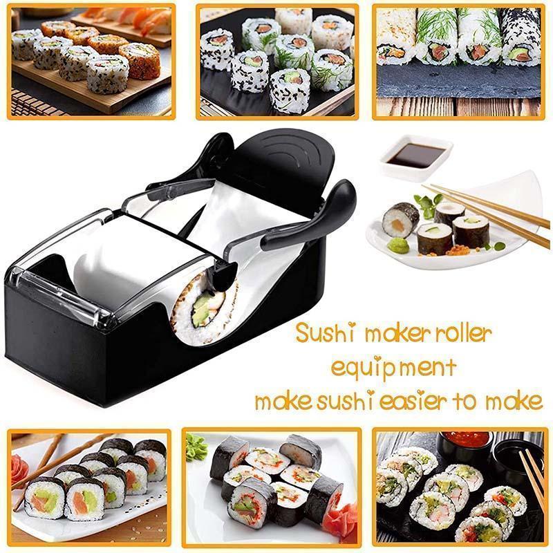 Magic Sushi Roll Maker Easy Rice Ball Mold Non-stick Perfect Rolling Tool DIY Sushi Making Machine Kitchen Supplies Tools Roller