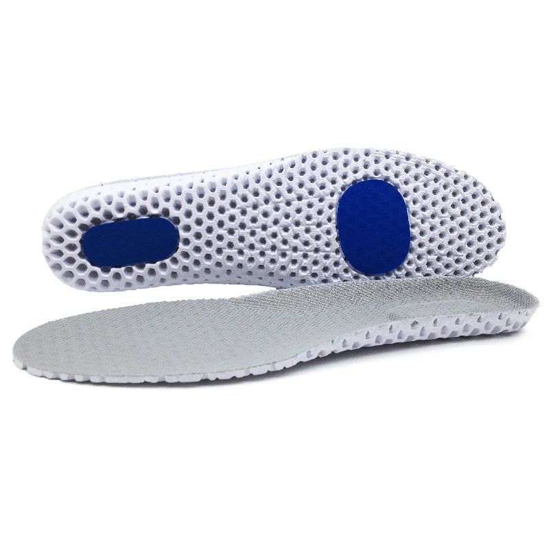 Memory Foam Insoles For Shoes Sole Mesh Deodorant Breathable Cushion Running Insoles For Feet Man Women Orthopedic Insoles