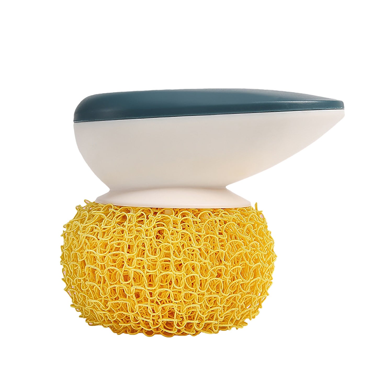 Detachable Nylon Cleaning Brush Ball Kitchen Never Drop Nano-cleaning Ball Pot Brush With Handl Kitchen Cleaning Tools