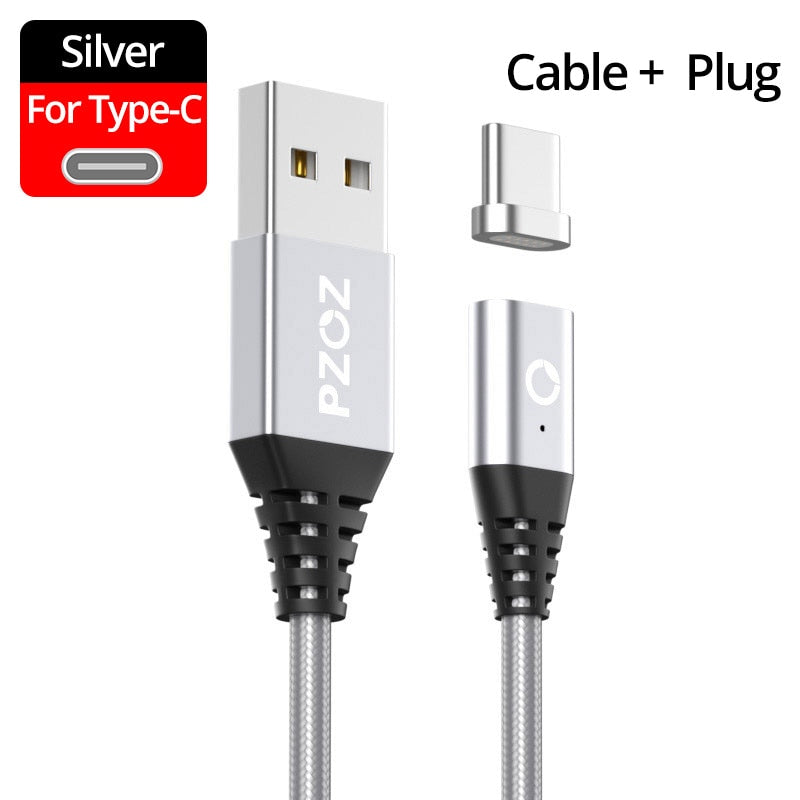 PZOZ Magnetic Cable Fast Charging Micro usb cable Type c Magnet Charger usb c Microusb Wire For iphone 12 11 pro xs max Xr x 7 8