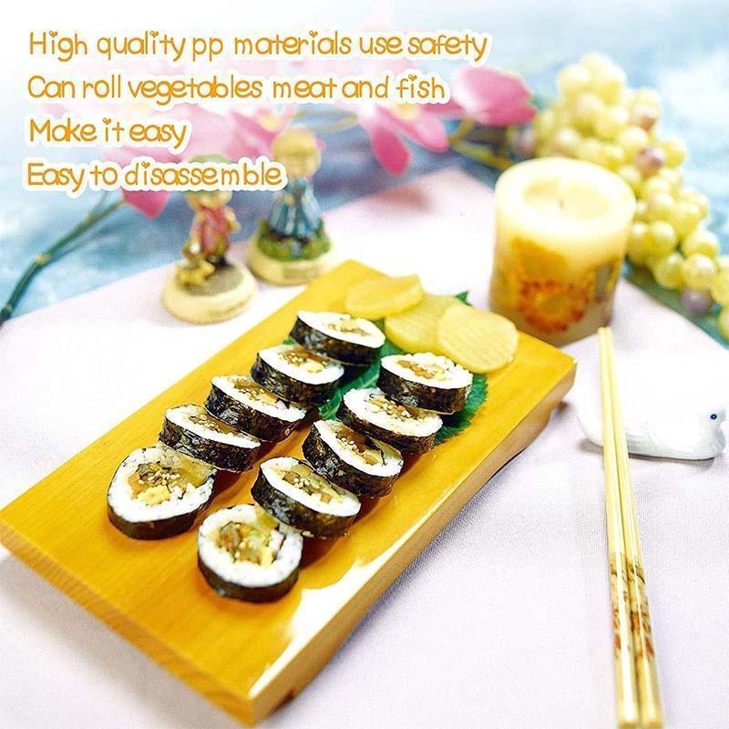 Magic Sushi Roll Maker Easy Rice Ball Mold Non-stick Perfect Rolling Tool DIY Sushi Making Machine Kitchen Supplies Tools Roller