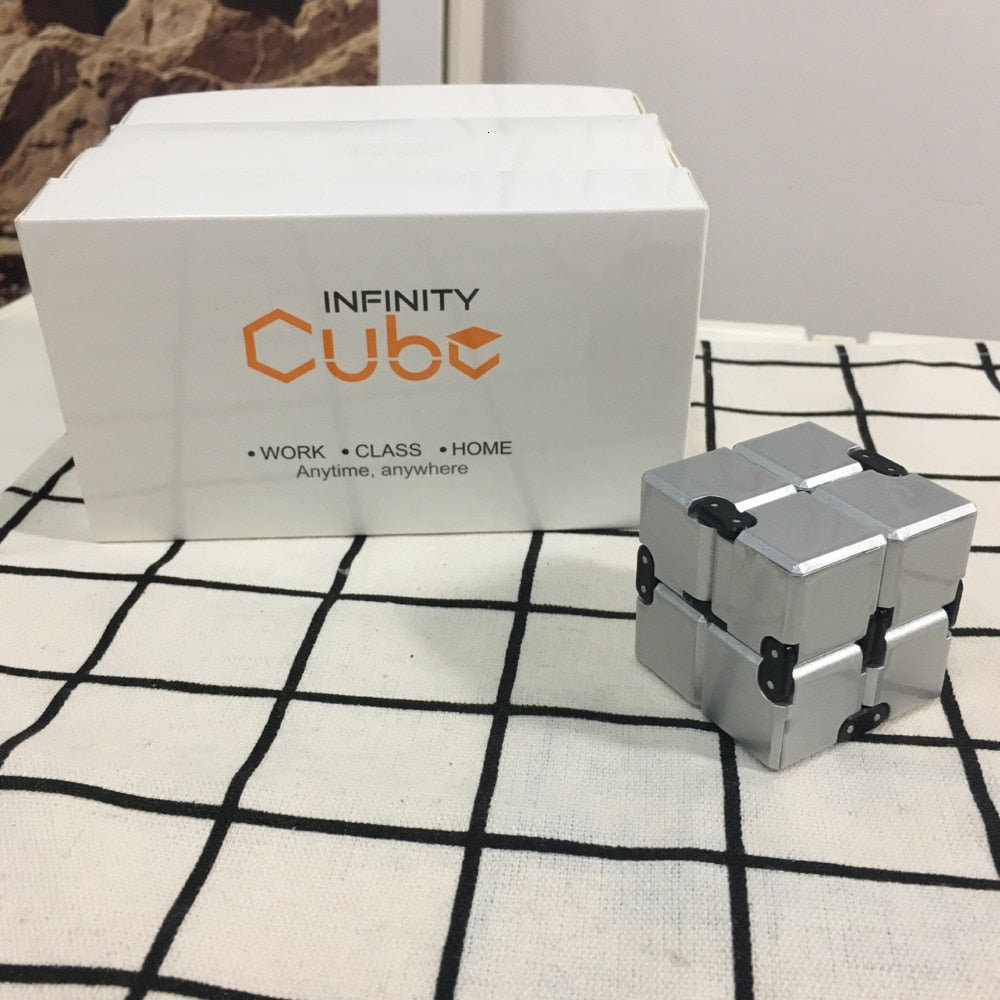 Neo Infinity Magic Cube Finger Toy Office Flip Cubic Puzzle Stress Relief Cube Blocks Educational Toys For Children Adult Gift