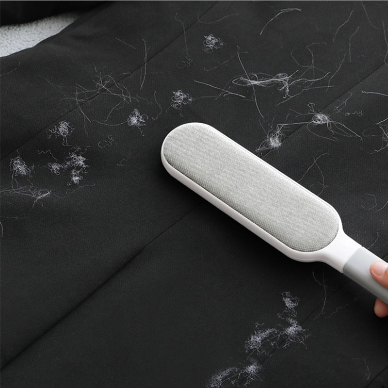 Lint Remover Dusting Static Brush Clothes Hair Brush Anti-static Double-Side Home Furniture Sofa Clothes Cleaning Lint Brush