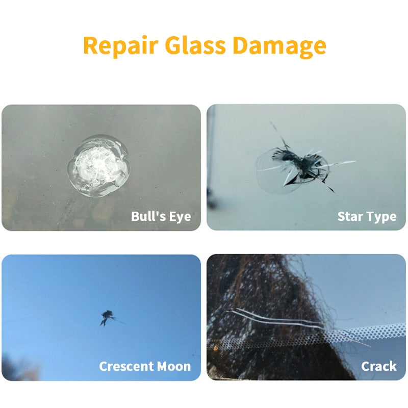 DIY Car Windshield Cracked Repair Tool Upgrade Auto Glass Nano Repair Fluid Windscreen Scratch Crack Restore Auto Window Repair