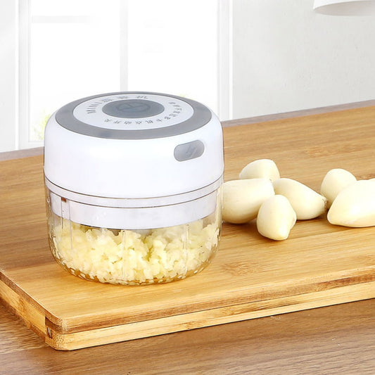 Electric Kitchen Chopper Garlic Masher Meat Grinder Mini Food Garlic Vegetable Chopper Crusher Rechargeable Food Processor