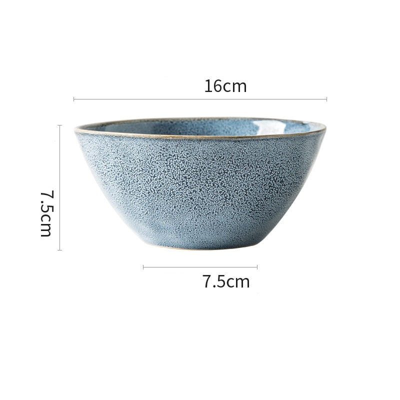 KINGLANG Nordic Style Ceramic Plate Soup Bowl Water Mug Salad Plate Steak Plate Breakfast Plate Home Tableware