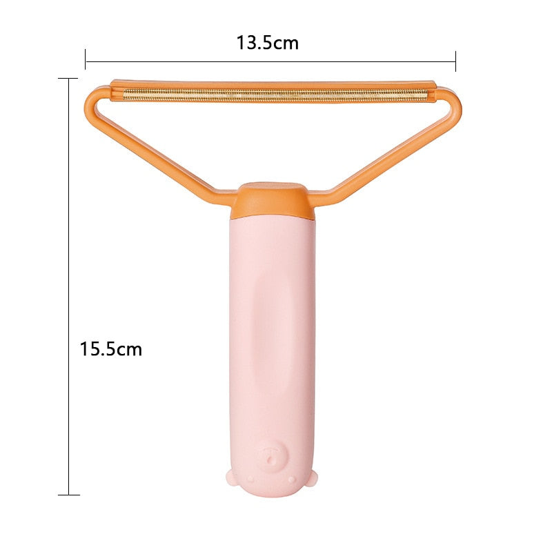 Portable Lint Remover Pet Hair Remover Brush Manual Lint Roller Sofa Clothes Cleaning Lint Brush Fuzz Fabric Shaver Brush Tool