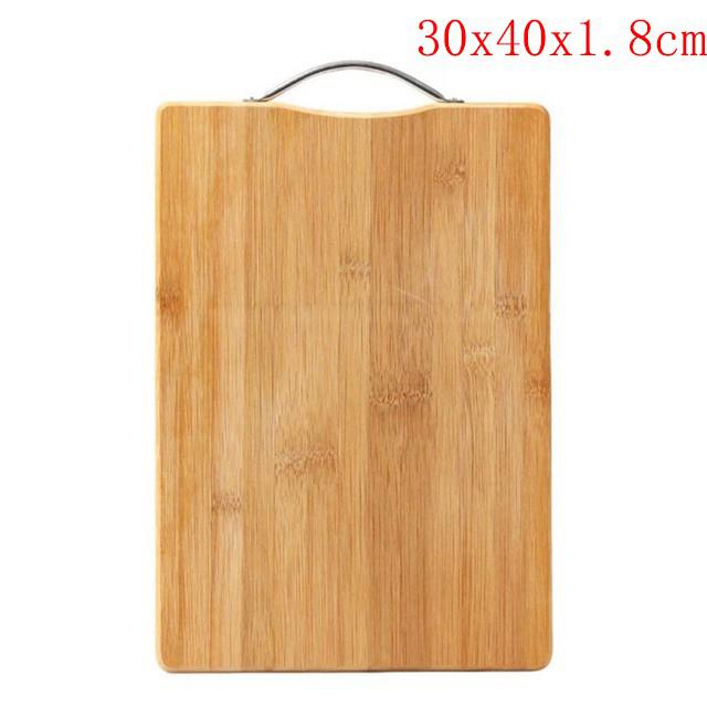 Kitchen Chopping Blocks Wood Food Plate Wooden Pizza Sushi Bread Cutting Board Rectangle Hangable Cutting Board Kitchen Tools