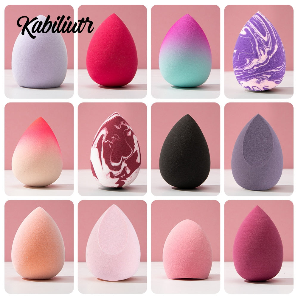 New Beauty Egg Makeup Blender Cosmetic Puff Makeup Sponge Cushion Foundation Powder Sponge Beauty Tool Women Make Up Accessories