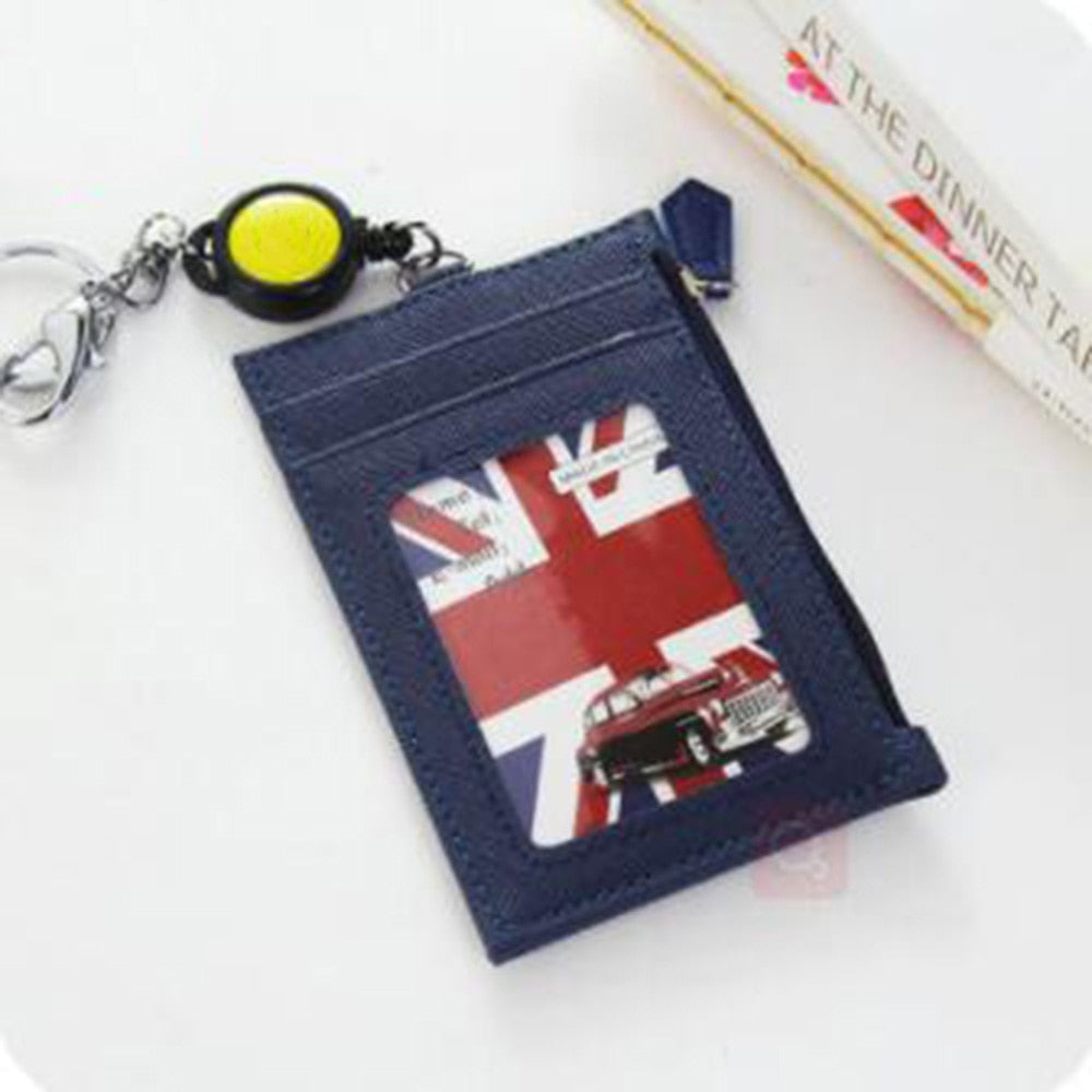 Card Holder Neck Strap with Lanyard Badge Holder Staff ID Card Bus ID Desk Organizer Stationary Office School Supplies