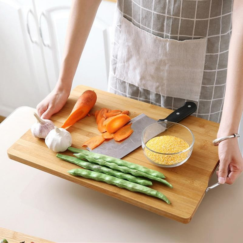 Kitchen Chopping Blocks Wood Food Plate Wooden Pizza Sushi Bread Cutting Board Rectangle Hangable Cutting Board Kitchen Tools