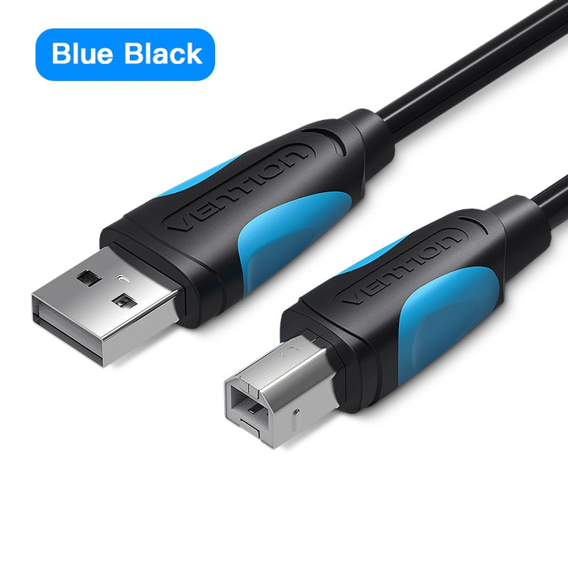 Vention USB Printer Cable USB 2.0 Type A Male To B Male Sync Data Scanner Printer Cable for ZJiang HP Canon Epson USB Printer