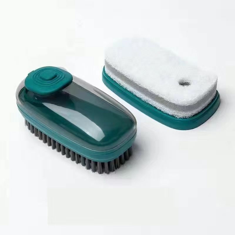 NEW Multifunctional Cleaning Brush Portable Plastic Clothes Shoes Hydraulic Laundry Brush Hands Cleaning Brush Kitchen Bathroom