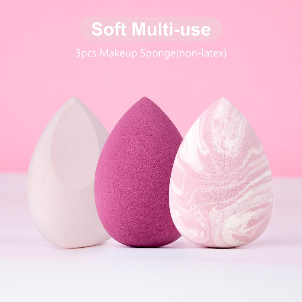 New Beauty Egg Makeup Blender Cosmetic Puff Makeup Sponge Cushion Foundation Powder Sponge Beauty Tool Women Make Up Accessories