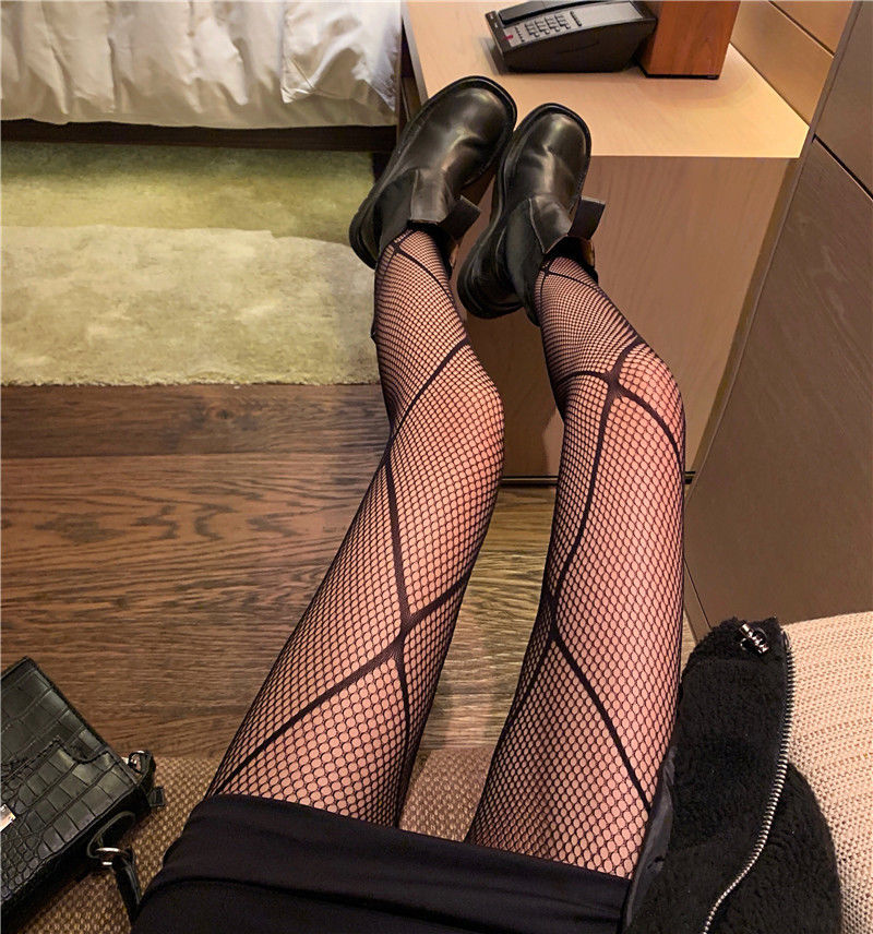 Hot Selling Sexy Women&#39;s Long Fishnet Body Stockings Fish Net Pantyhose Mesh Nylon Tights Lingerie Skin Thigh High Waist Hosiery